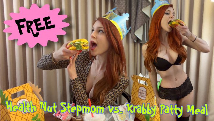 2-Health Nut Stepmom vs Krabby Patty Meal