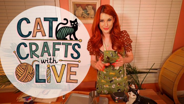 Cat Crafts with Olive