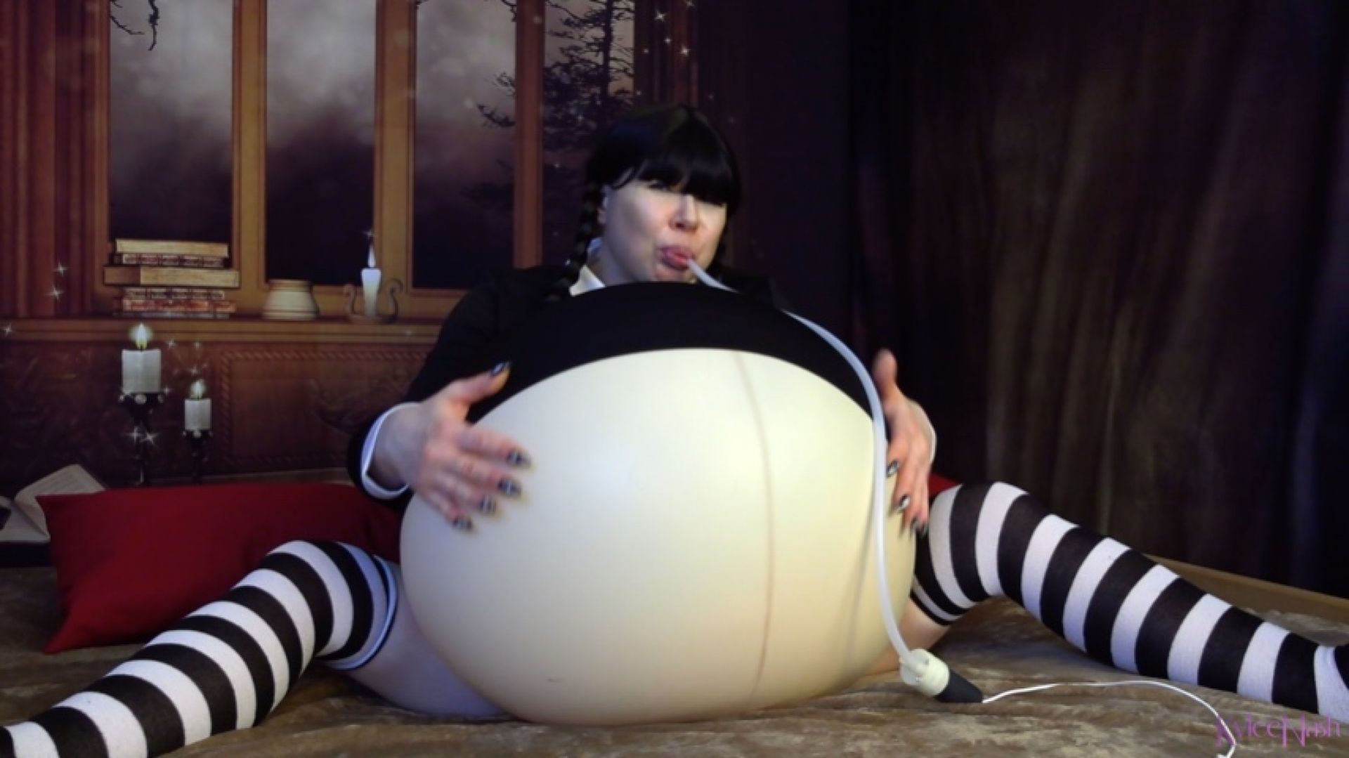 Wednesday's Rapid Belly Inflation