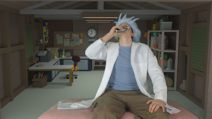 Rick Sanchez and Summer Smith camshow