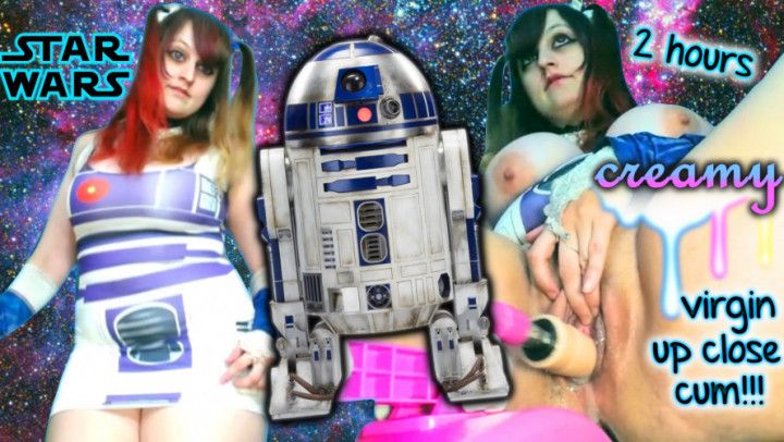 R2-D2 UP CLOSE CUM 2 Hr FUCK MACHiNE Ass