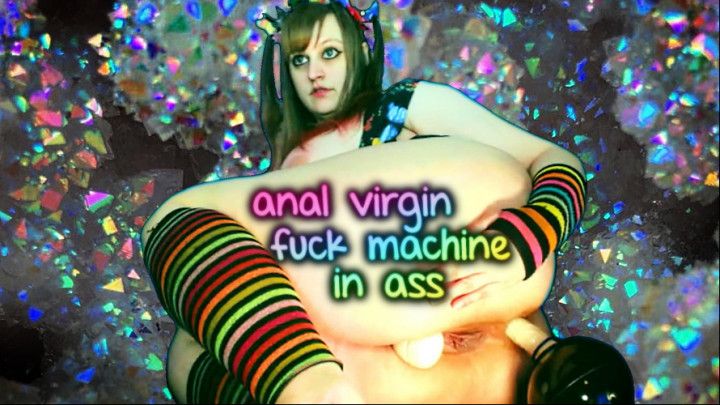 Fuck Machine in Anal Virgin Asshole Big