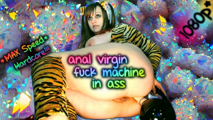 Fuck Machine n Anal Virgin Ass MAX SPEED
