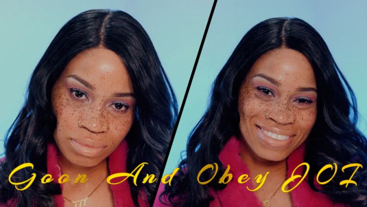 Goon And Obey JOI- Ebony Femdom Goddess Rosie Reed