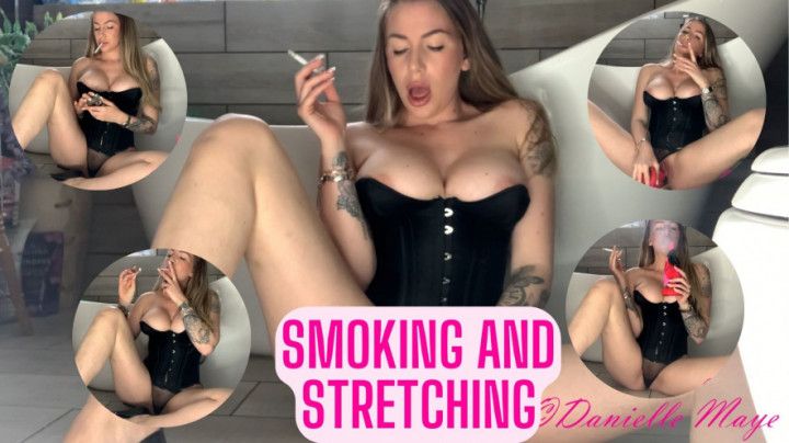 Smoking And Stretching