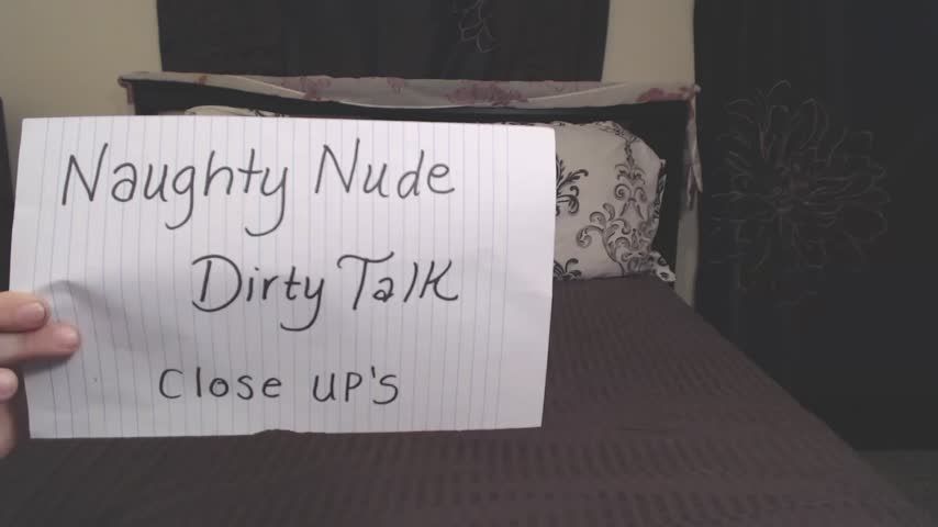 Naughty Nude Dirty Talk Close Up's