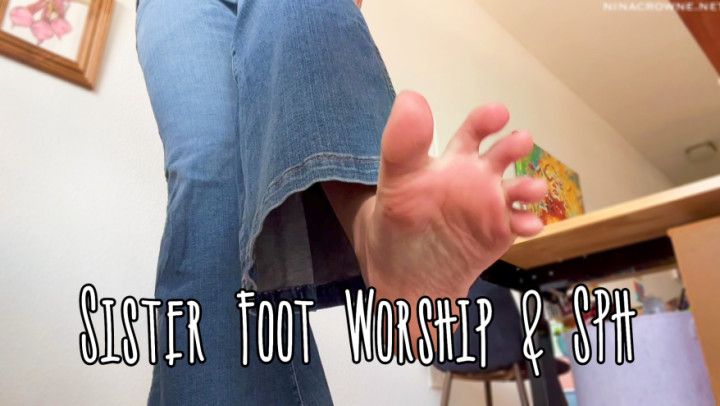 step-Sister Foot Worship &amp; SPH