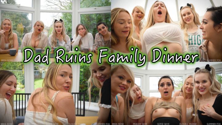 Step-Daddy Ruins Family Dinner