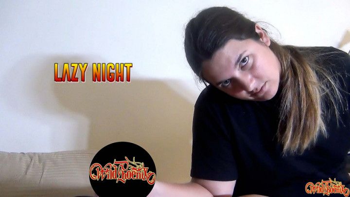 Lazy Night: Reluctant Handjob for a Pestering Partner