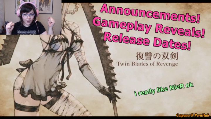 My Reaction: NieR Livestream @ TGS 2020