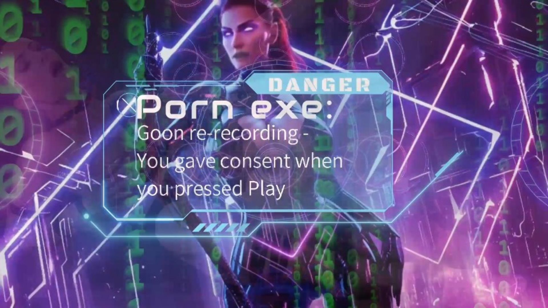 Porn exe: Goon re-recording - You gave consent when you pre