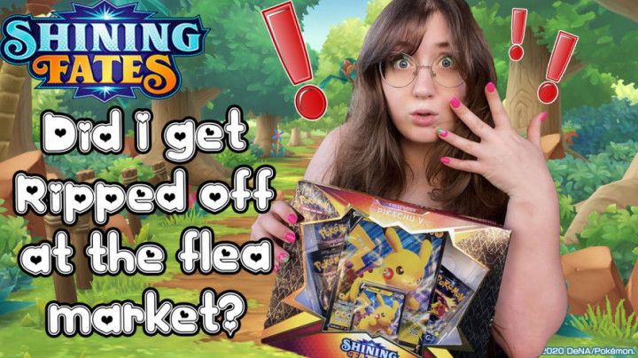 Did I get SCAMMED at the Flea Market? Pokémon Shining Fates