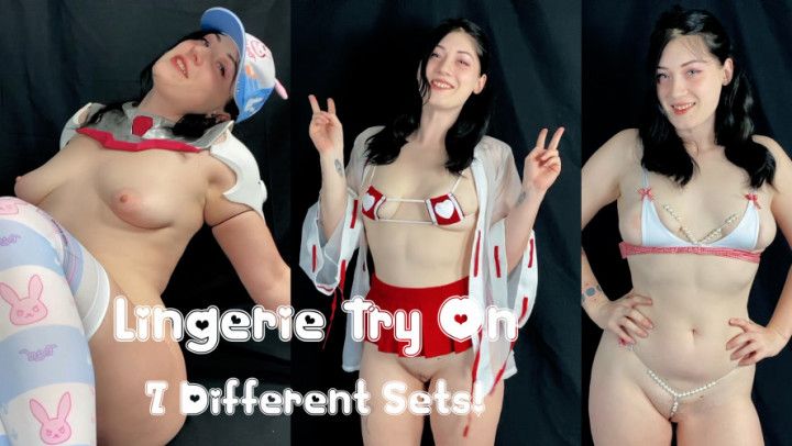 Omanko Vivi 7 Fanmail Lingerie Try On