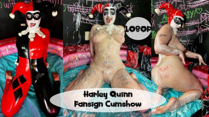 Harley Quinn Fansign Cumshow 1080P