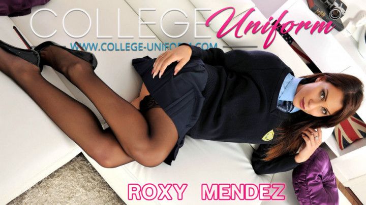 Roxy Mendez Lolly Sucking in School Uniform