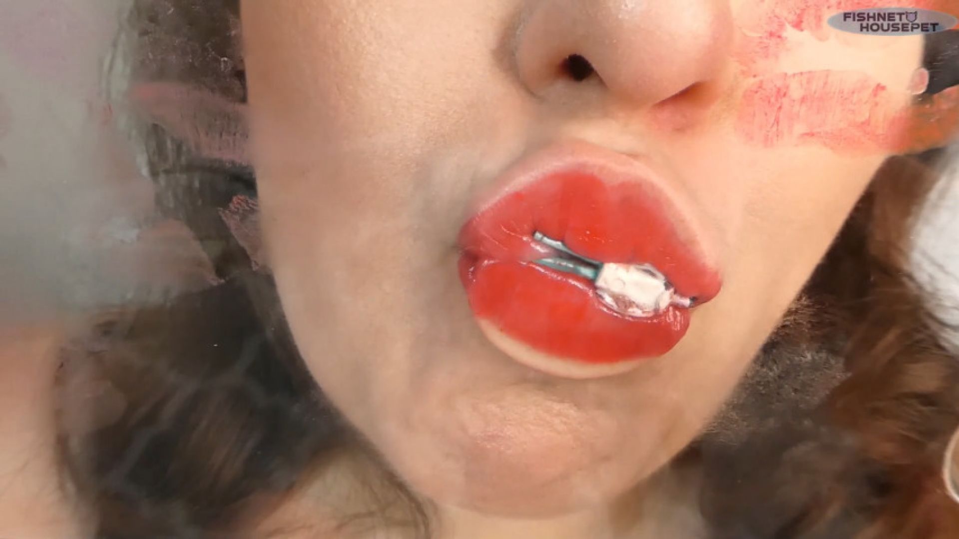 Big Lipstick Kisses For Tiny Man