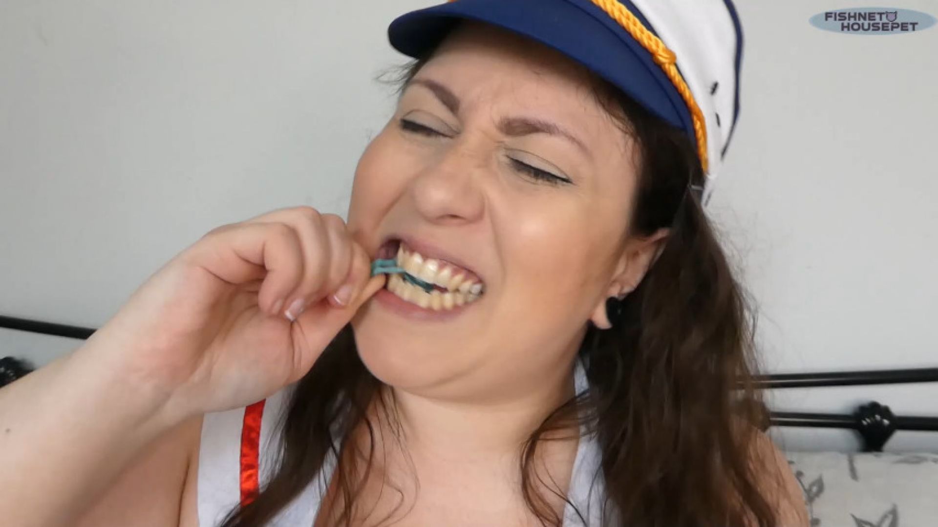 Giant Captain Eats Tiny Crew