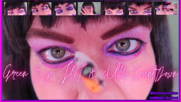 Green Eye JOI &amp; Cum CountDown