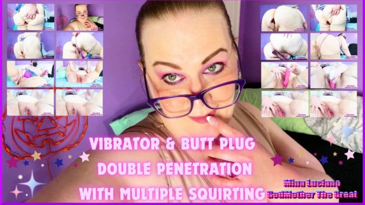 Vibrator Butt Plug Double Penetration Multiple Squirting