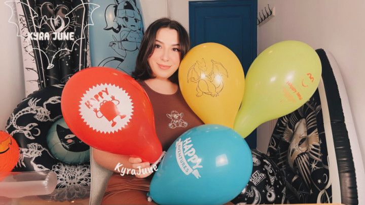 Inflating and Blowing Up McDonalds Balloons