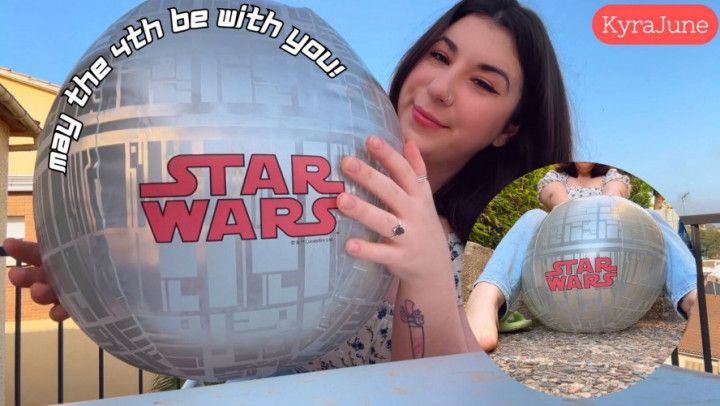 Star Wars Beach Ball Tease Outdoor - Inflation and Deflation
