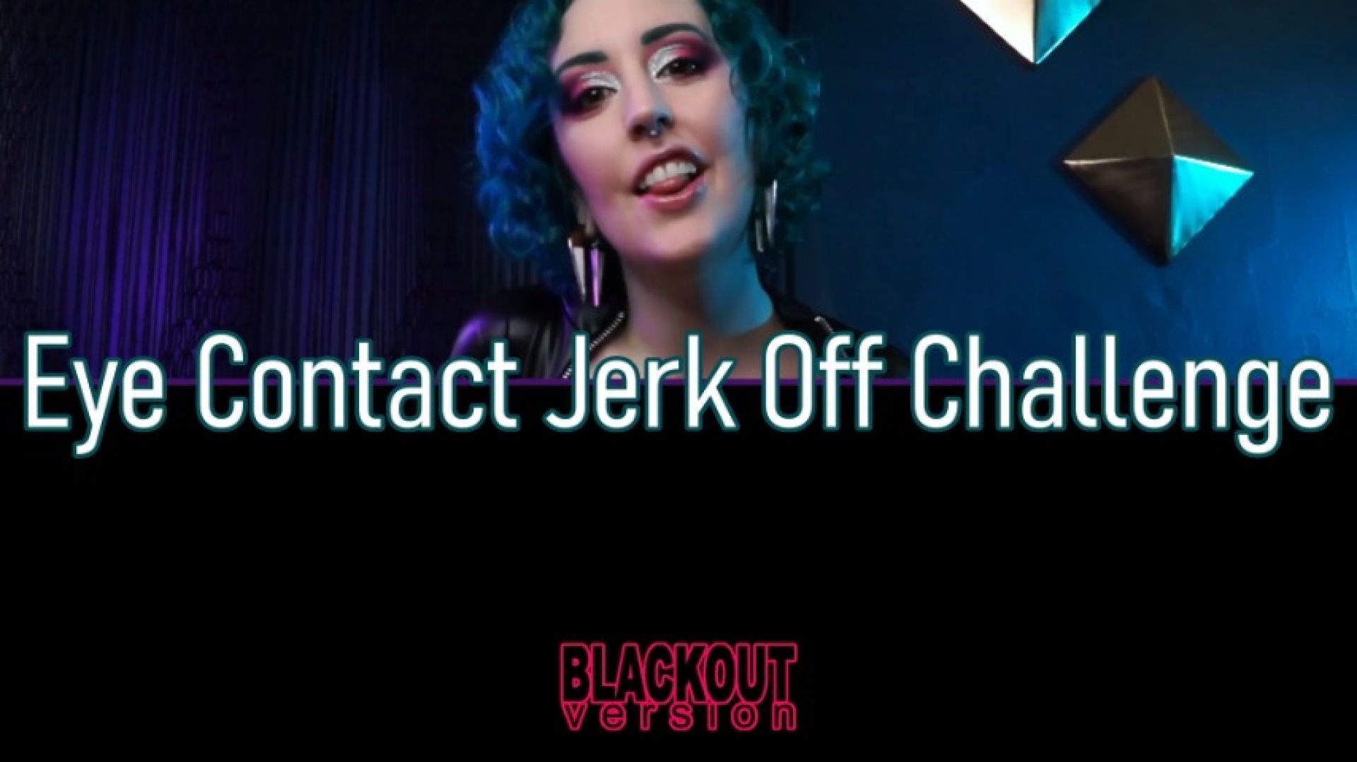 EYE CONTACT JERK OFF CHALLENGE - Blackbar Version