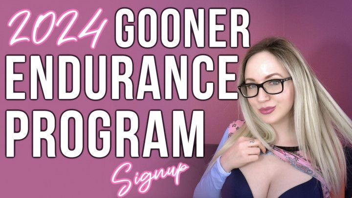2024 Gooner Endurance Program Sign Up