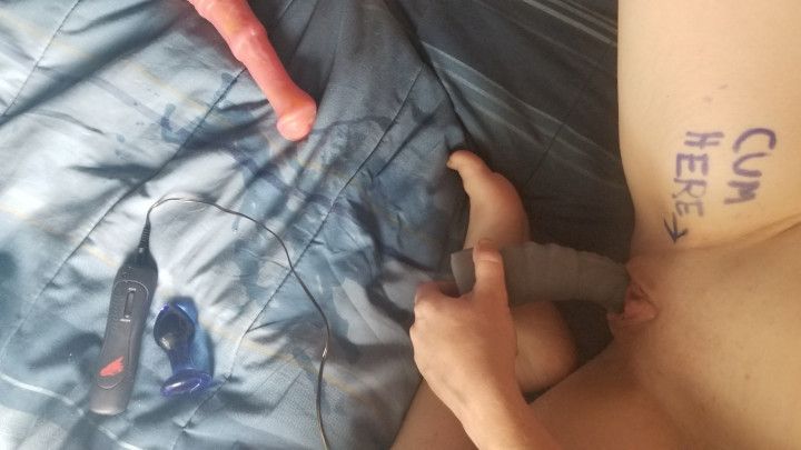 Edging Cum Slut Gets Creamed