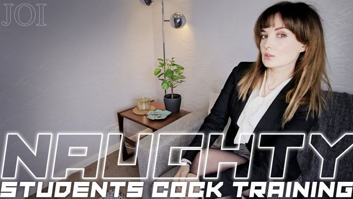 Naughty Students Cock Training JOI
