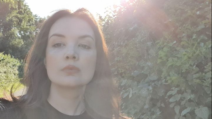 Crouching open leg wetting peeing