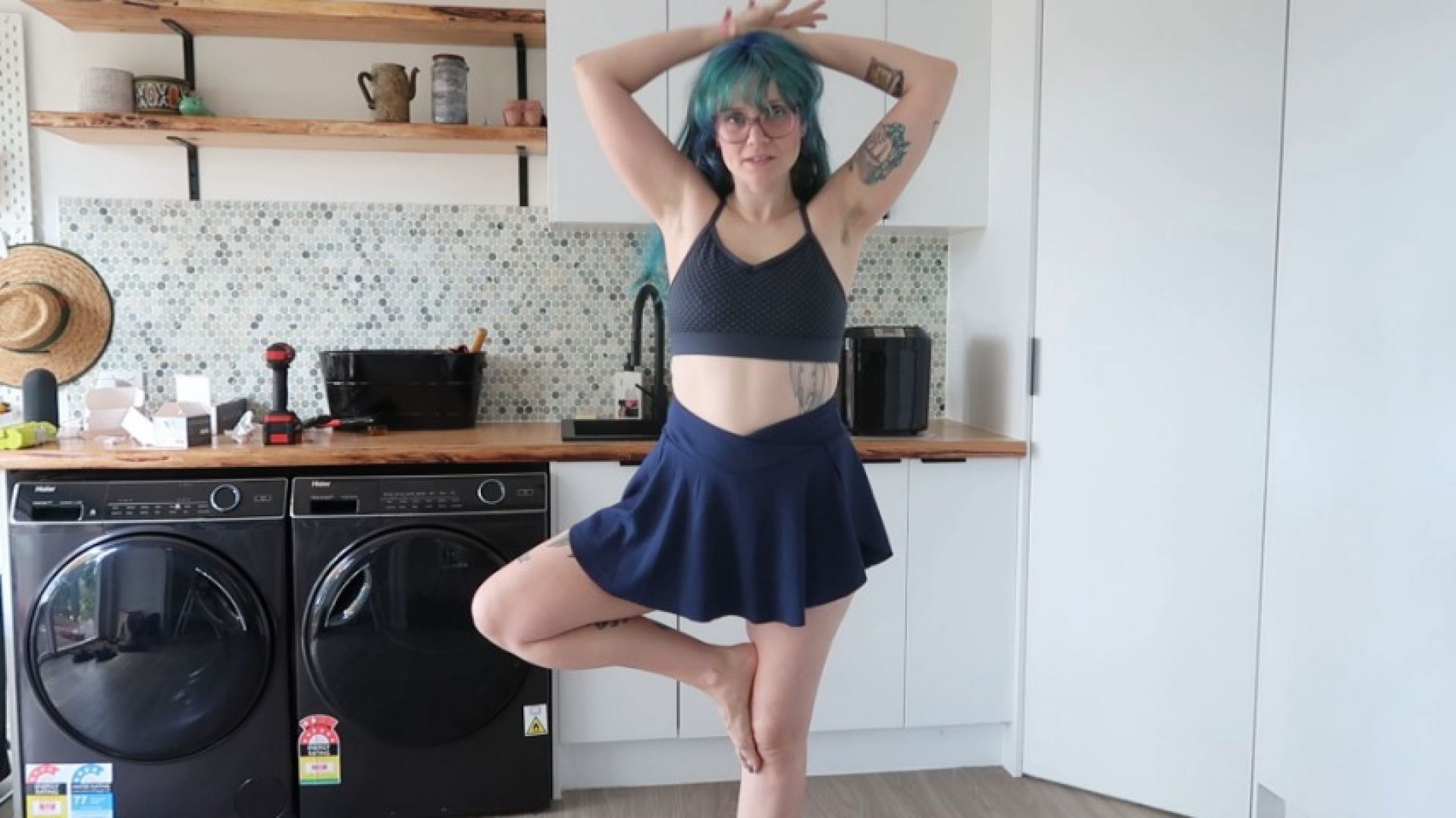 Workout Clothes for Gym and Yoga Try On