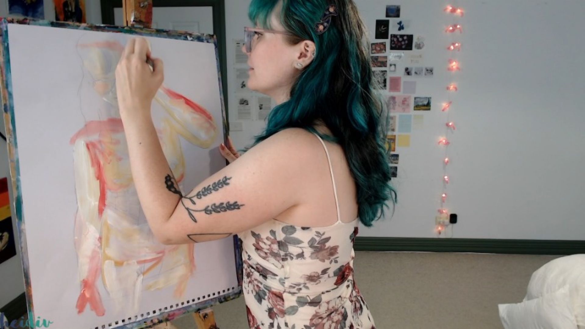 Self Portrait Painting Challenge