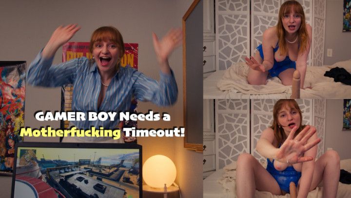 Gamer Step-Son Needs A Timeout