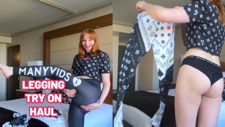 ManyVids Legging Try On Haul