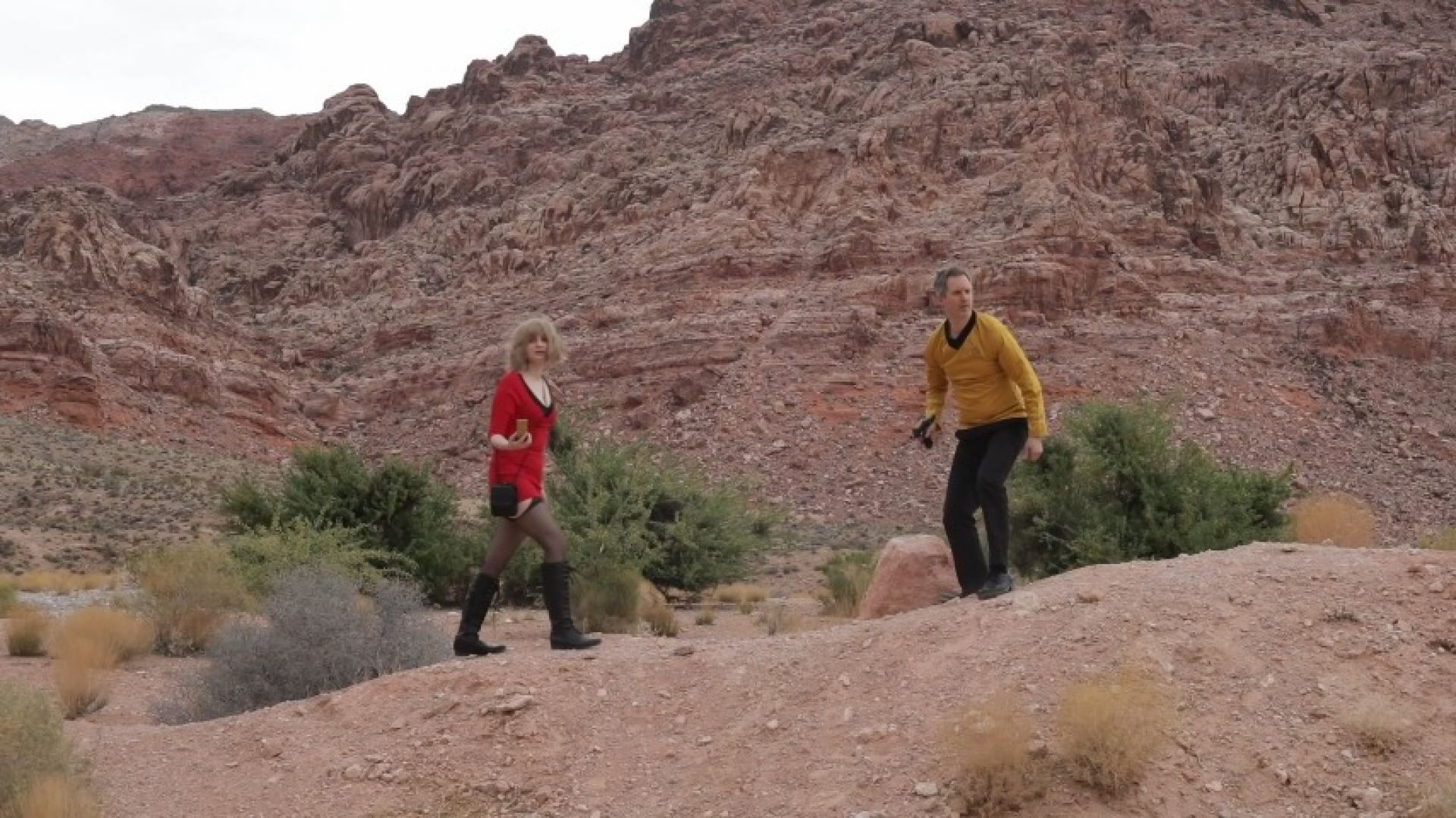 Desert Filming for Star Trek - Las Vegas