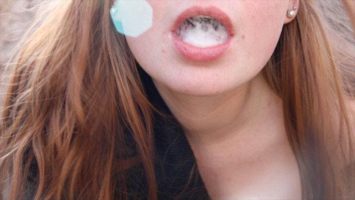 4K Outdoor BJ &amp; Fuck with Cum in Mouth