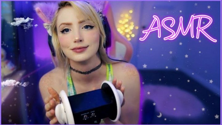 LONG Ear Licking Kissing Tingles + Mouth Sounds ASMR SFW