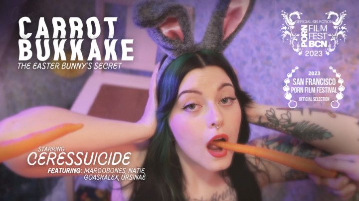 Carrot Bukkake - Vegan Gangbang