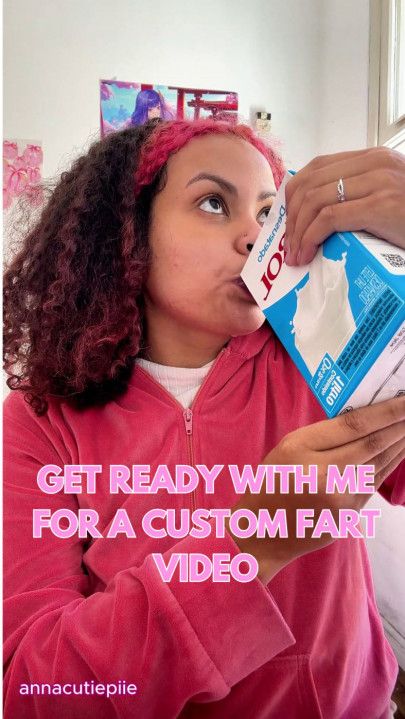 Get Ready With me for a Custom Fart Fetish Video