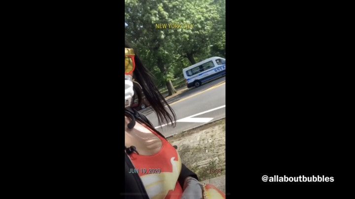 Wonder Woman: Public Flashing Nude