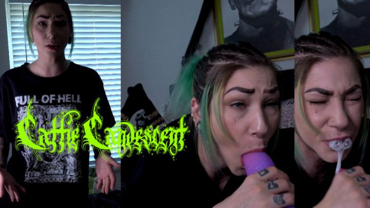 Step-Mommy Reluctantly Sucks Monster Cock Transformation