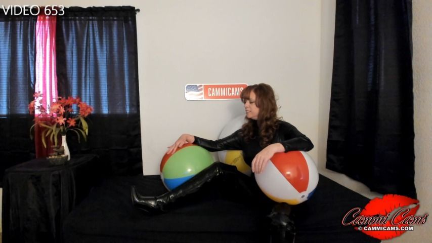CammiCams Vid 653 Beach Balls Blackmail