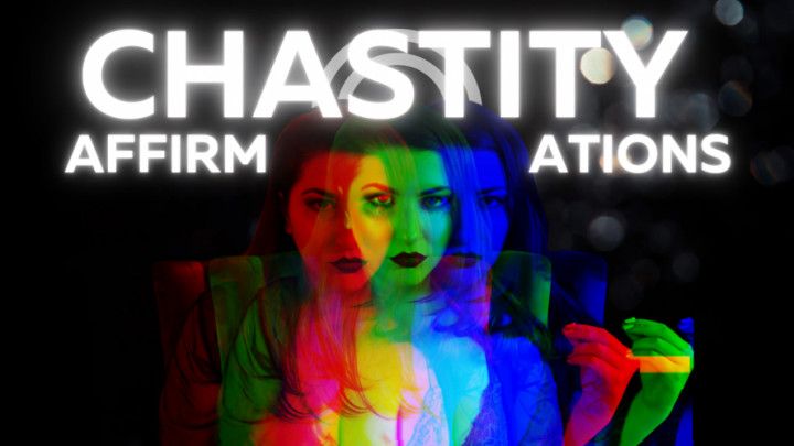8 Hour Chastity Affirmations Black Screen for Dreams