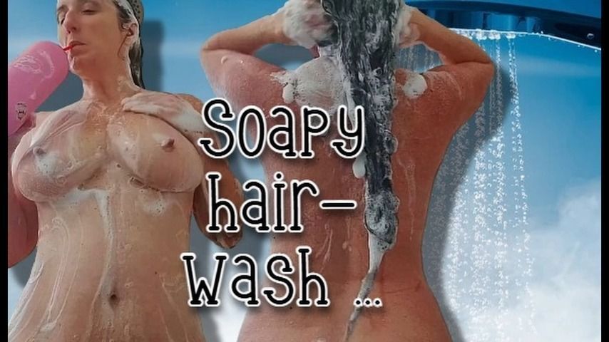 Soapy Hair wash