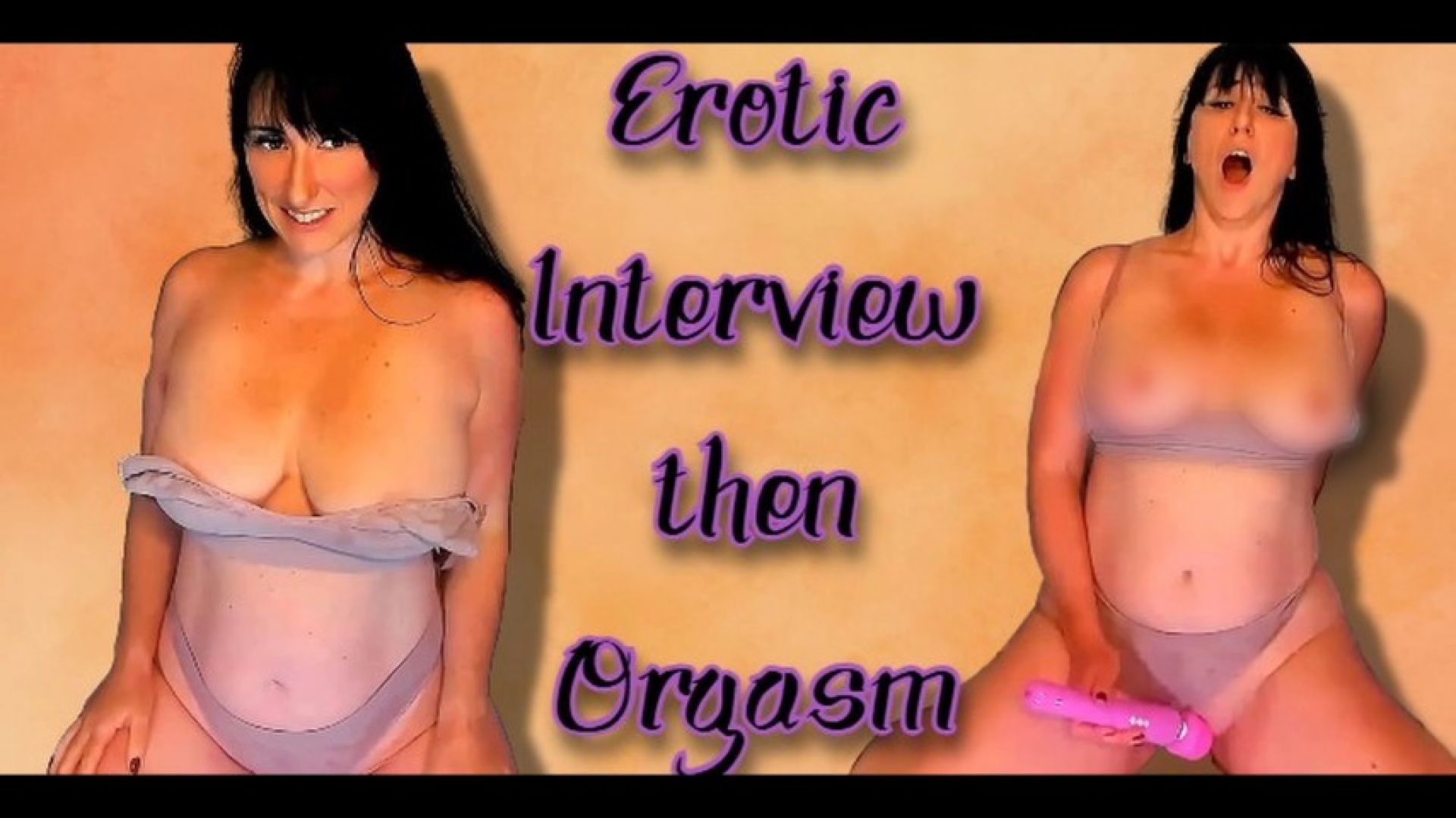 Genuine Orgasm w Dirty Talk/ Erotic Interview
