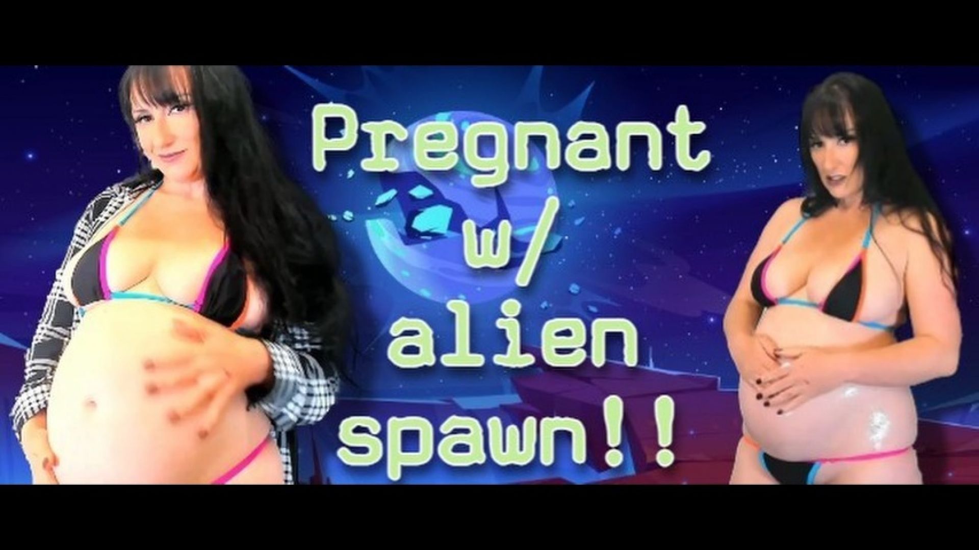 Pregnant w Alien Spawn