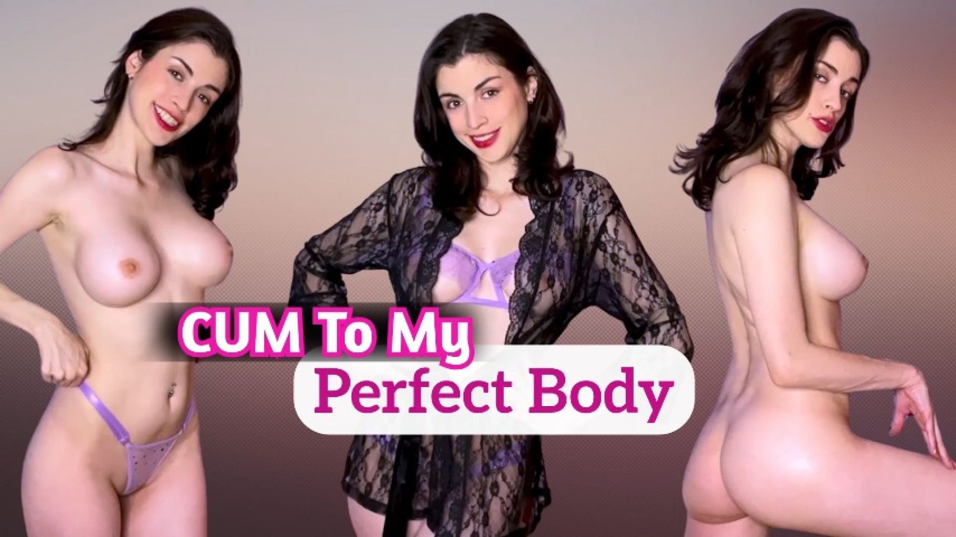 Cum To My Perfect Body JOI