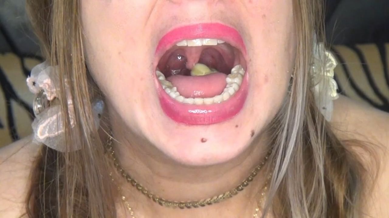 I swallowed many BIG BROAD BEANS whole