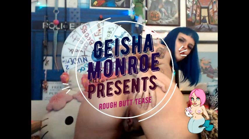 Geisha's Rough Anal Tease