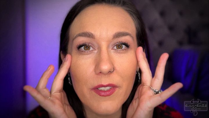 Eyes Open Eyes Shut - Sinn Sage Gives Eye Fetish Tease 4K
